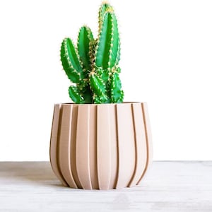 Plantenpot, Vetplantenpot, Bloempot, Kwekerijpotten, Woondecoratie, Cadeau-idee, Penhouder, BALTA-model, 3D-print