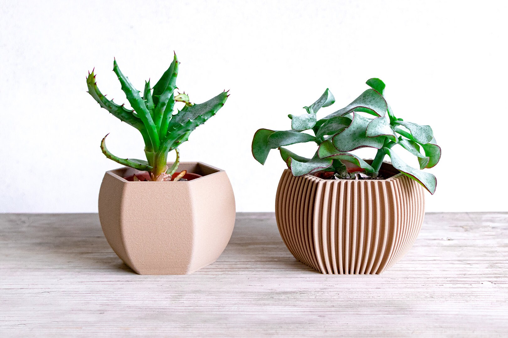 Nice Plant Pot Set Mothers Day Gift 2 Small Planter Set Etsy