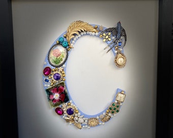 Jewelry Initial Art