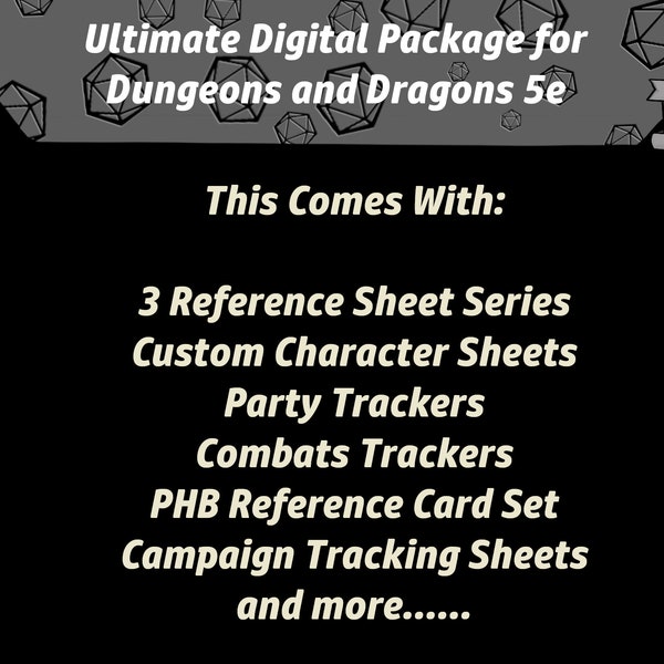 Dnd Starter Kits Etsy