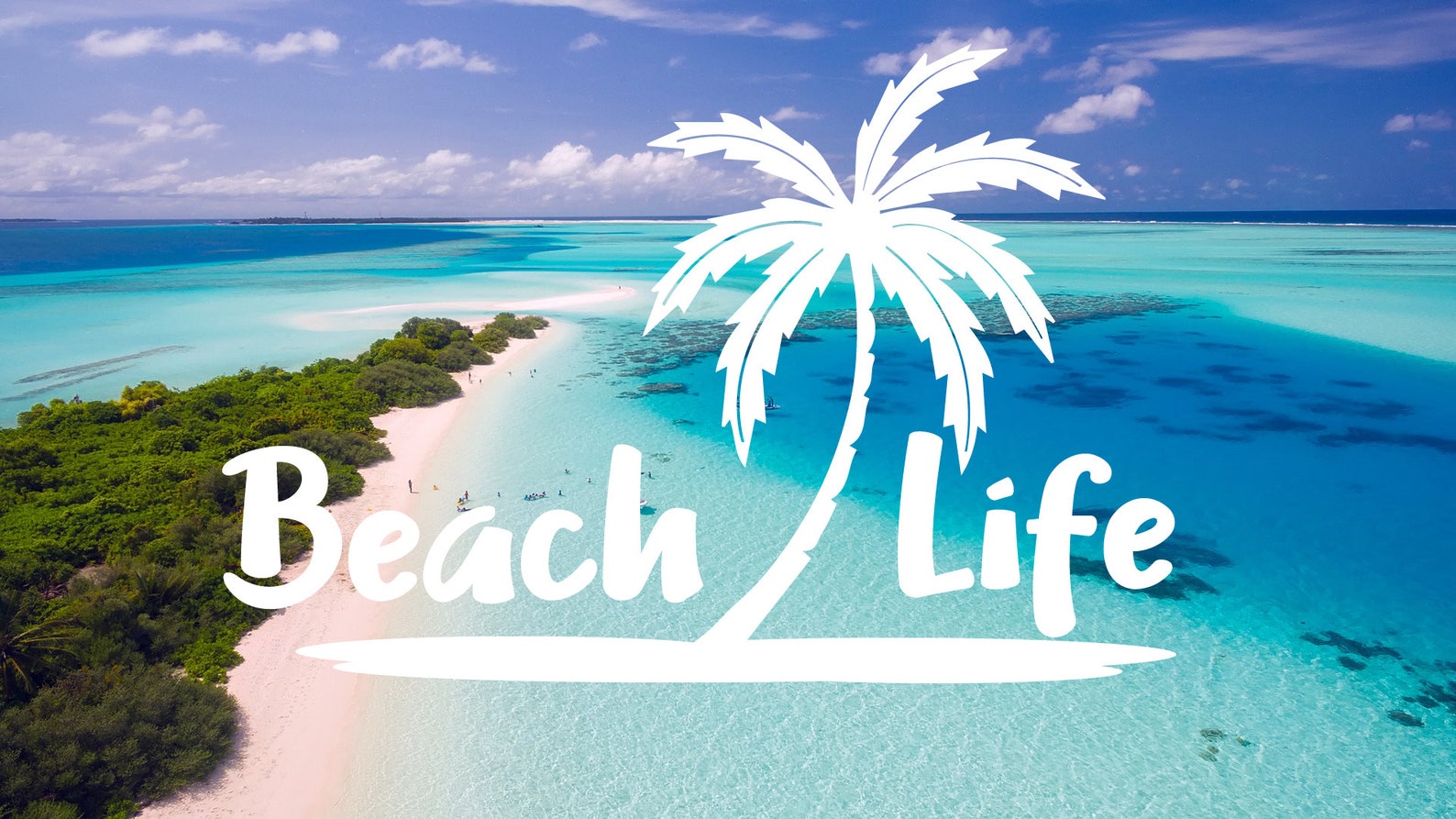 Life is beach. Life's a Beach.