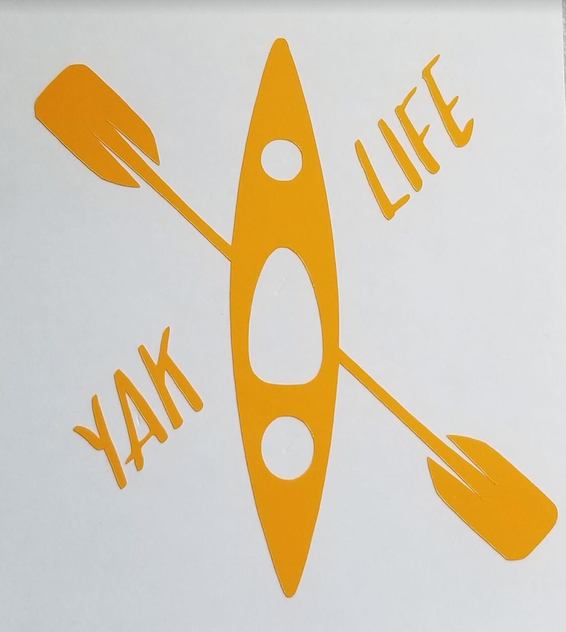 Yak Life Decal Kayaking Decal Kayak Decal Outdoors Decal Etsy