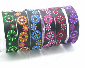 Various Colours 15mm 5//8/" /'Dog Agility/' Jacquard Trim x 10 yds