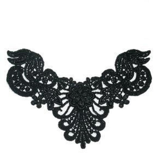 Pretty Black Venise Yoke x Pack of three