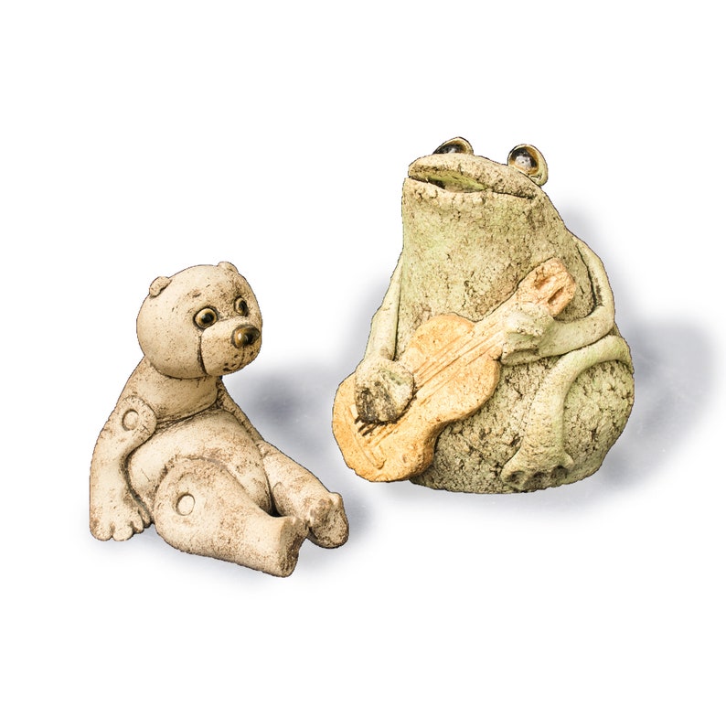pix Aesthetic Teddy Bear Drawing fine art ceramics art collectibles