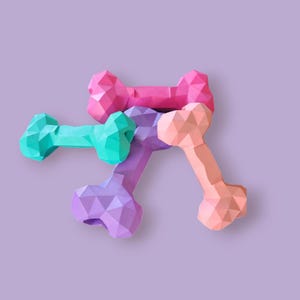 Peanut-Bone, Stuffable Rubber Treat Chew Bone, Dog Bone, Treat Bone, Dog Toy