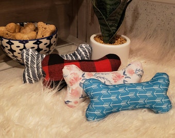 Dog Squeaky Toy , Dog Toys, Dog Bone,, Stuffed Dog Toy, Dog Toy w/Squeaker, Toy, Stuffed Bone, Dog Toys