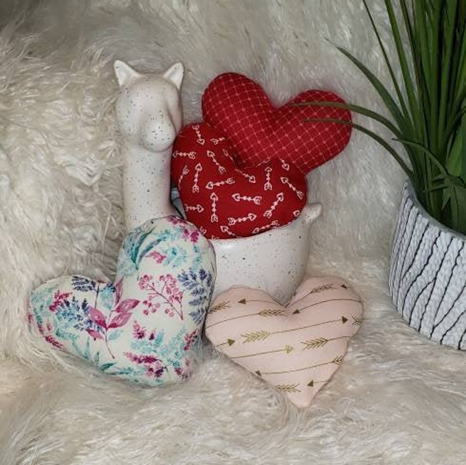 Heart Squeaky Dog Toysheart Toys Dog Chew Toy Squeaker Toy. Etsy UK