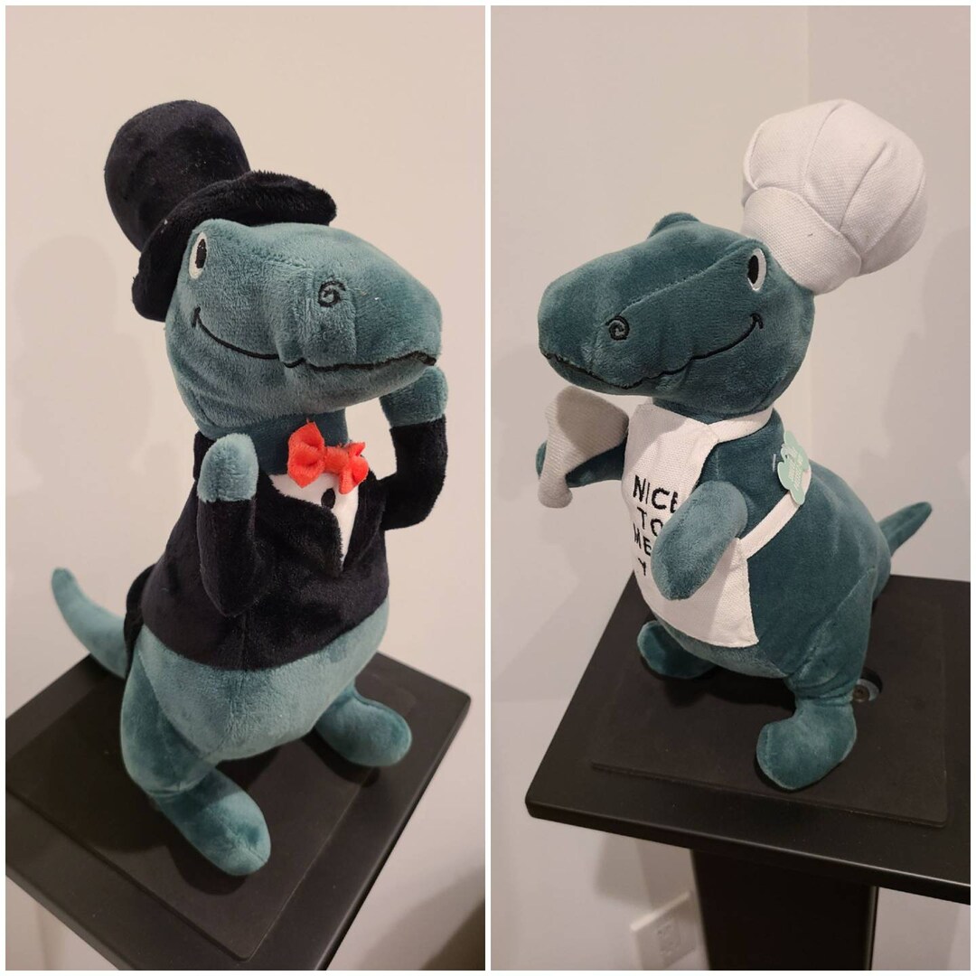 Dressup REX and BBQ Rex, Dog Toy Rex, Dinosour Dog Toy, Dog Toys