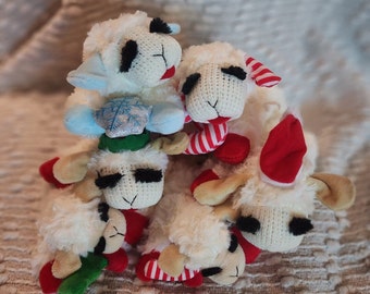 Holiday Lambs, Dog Toys,