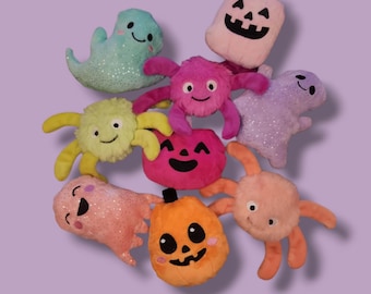 Halloween Dog Spider Plushie