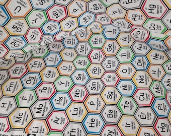 Chemistry love Cotton Fabric