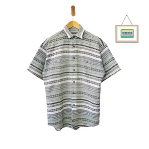 80/90er Herren Vintage Hemd S tall