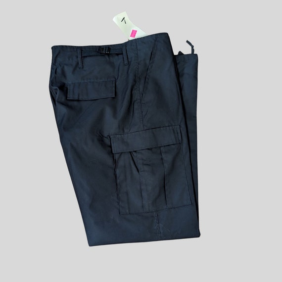 Memorial Pants ／ Vintage style W38×L34 All Weather Fostex Garments W38 L35 Vintage Cargo Pants Navy