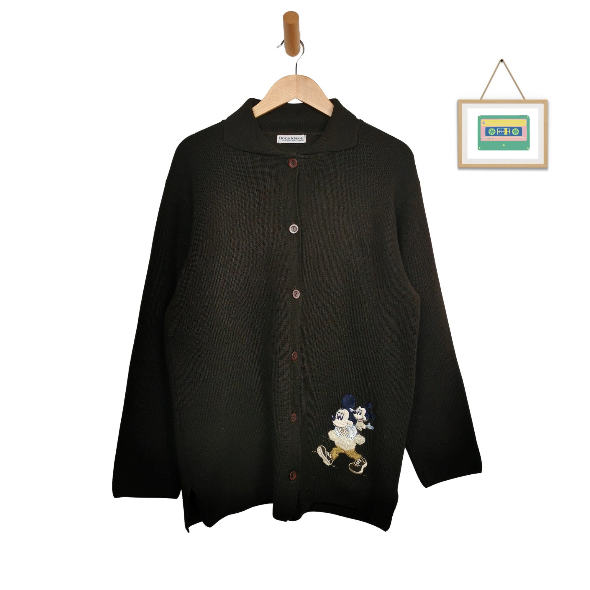 高質 Donaldson 80s the WOOL Vintage XL Company Disney Walt ニット+セーター