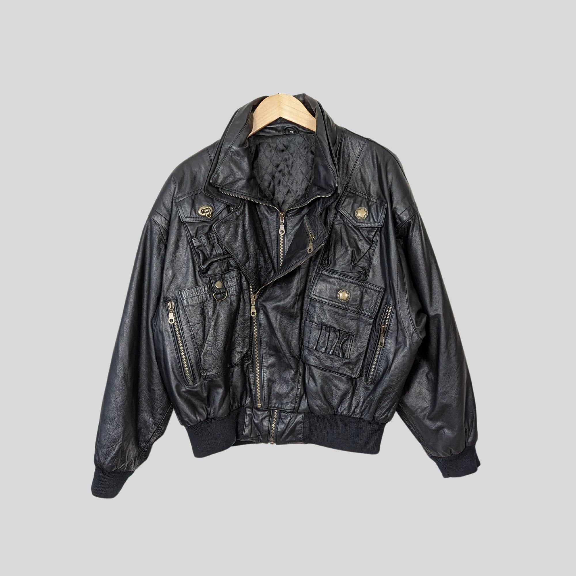 Hendrick genuine leather jacket shop