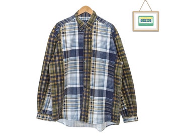 60s Vintag Shirt XL tall corduroy fabric