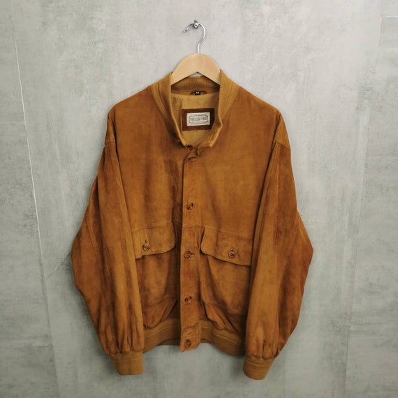 Rar! Artisan Workmanship 70s 80s Vintage Suede Lea