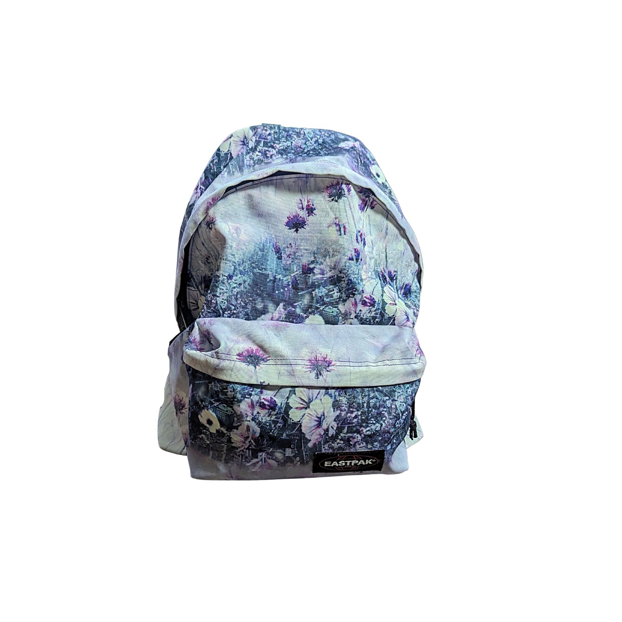 Mochila EASTPAK Flores con motivos raros morados Etsy Mexico