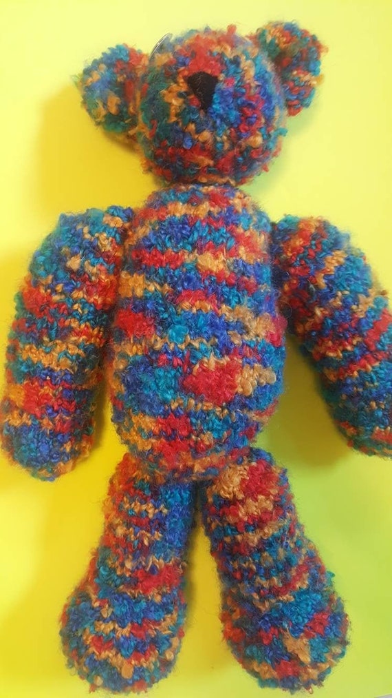 colorful teddy bear