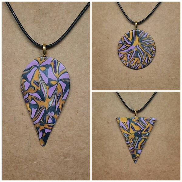 Polymer Clay Statement Jewellery, Unique Gift for Her