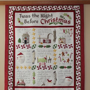 Twas the Night Before Christmas Quilt Pattern