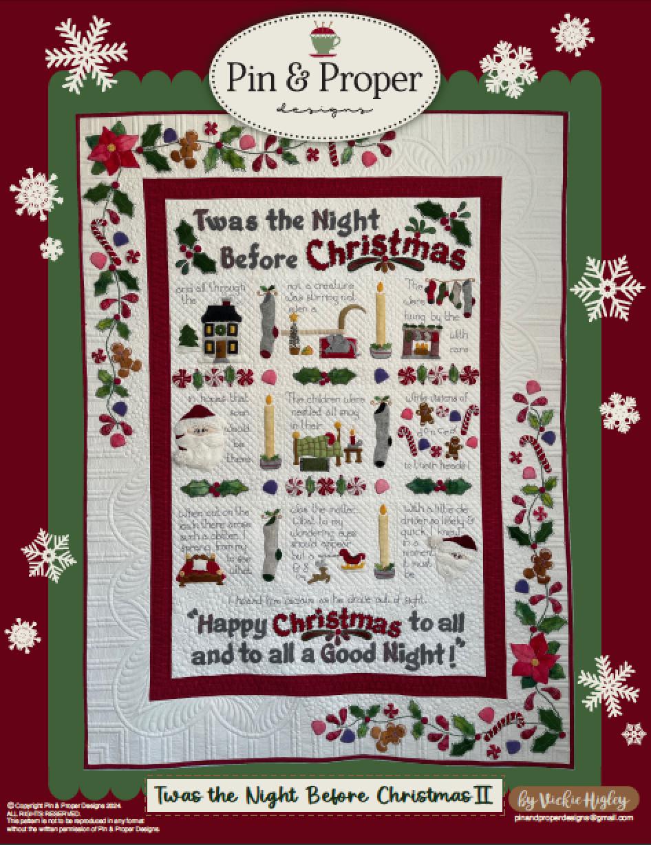 Twas the Night Before Christmas II Quilt Pattern - Etsy