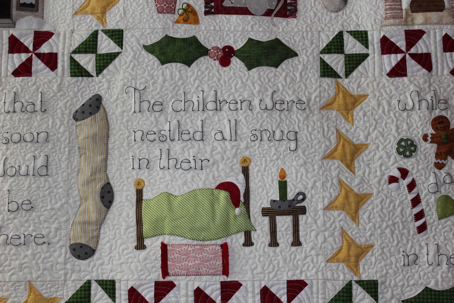 Twas the Night Before Christmas Quilt Pattern - Etsy