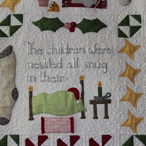 Twas the Night Before Christmas Quilt Pattern - Etsy