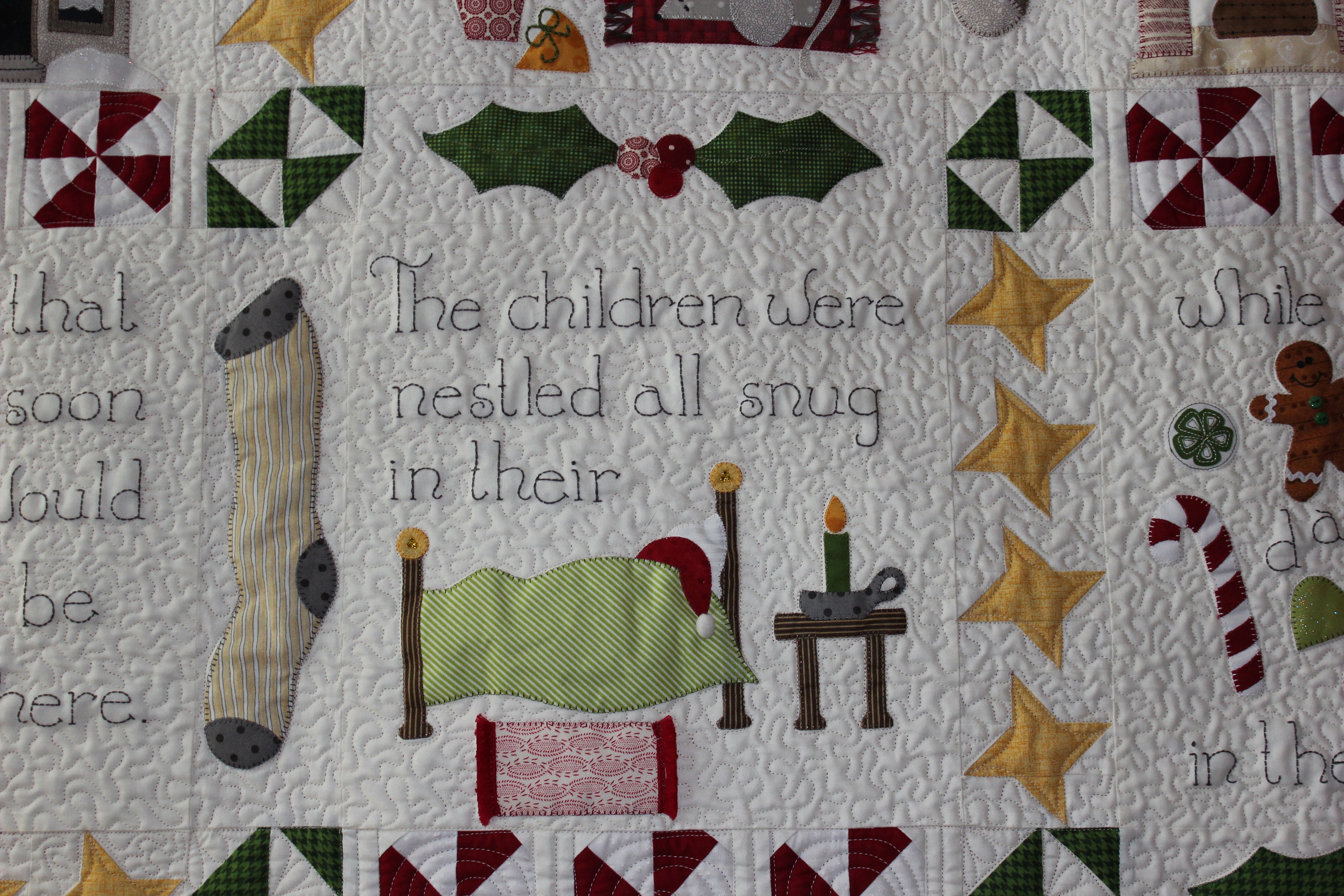 Twas the Night Before Christmas Quilt Pattern Etsy
