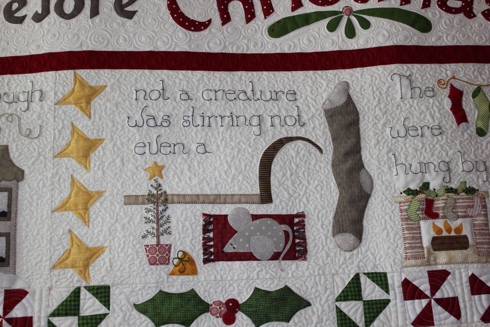 Twas the Night Before Christmas Quilt Pattern - Etsy