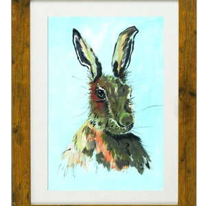 THE THINKER, Framed Limited Edition Fine Art Giclée Print, from an original Acrylic painting, by Gerald Bright