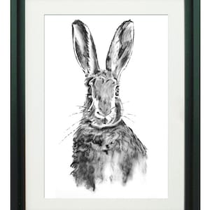 JACK, Framed Limited Edition Fine Art Giclée Print, from an original Charcoal illustration, by Gerald Bright