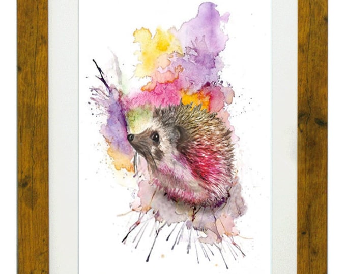 PIPPIE, Framed Limited Edition Fine Art Giclée Print, from an original Watercolour illustration, by Gerald Bright