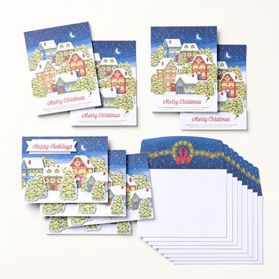 Stampin up Christmas Scrapbook Paper 12x12 Kit Set of 23 Sheets