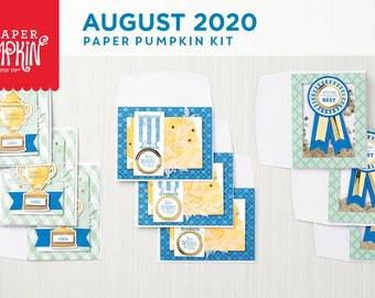 Paper Pumpkin Kit  August 2020 “World's Greatest"  Stampin’ Up!!