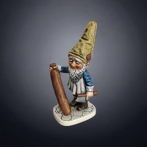 Goebel W. Germany Gnome Hatchet Sausage Figurine