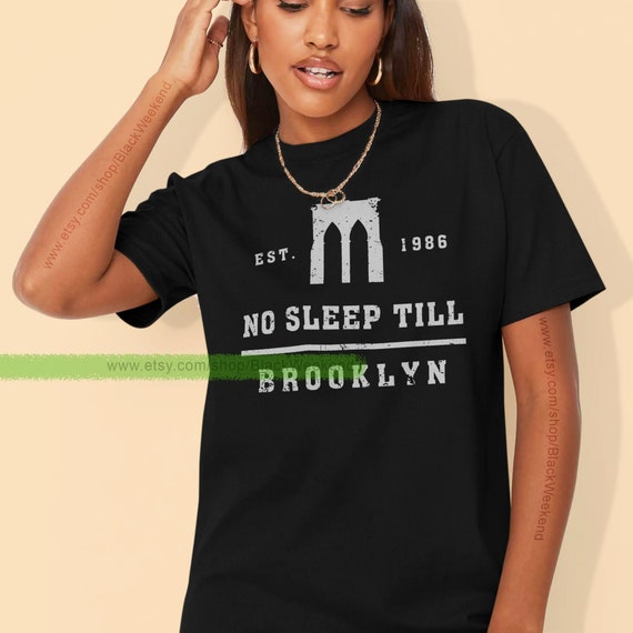 dialekt abstrakt celle Buy No Sleep Till Brooklyn T-shirt 1986 T Shirt Music Shirts Funny Online  in India - Etsy