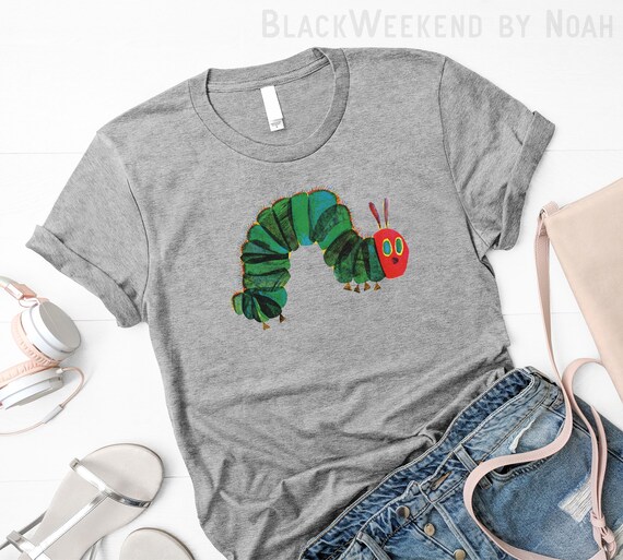 Kleine Raupe Nimmersatt T Shirt Schmetterling T Shirt Shirt Etsy