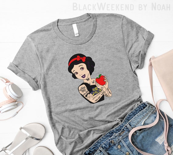 snow white tee shirt