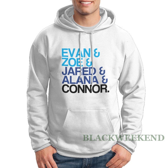 Dear evan hansen sales zip up hoodie