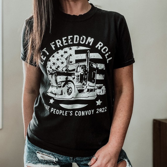Convoy to DC Unisex Tshirt the People's Convoy Support - Etsy Ireland