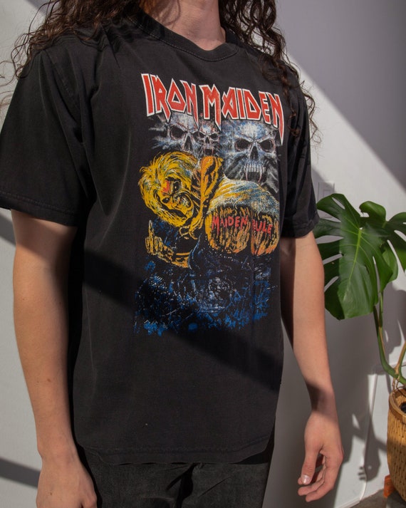 Vintage 90s Iron Maiden Eddie The Head Maiden Rul… - image 4