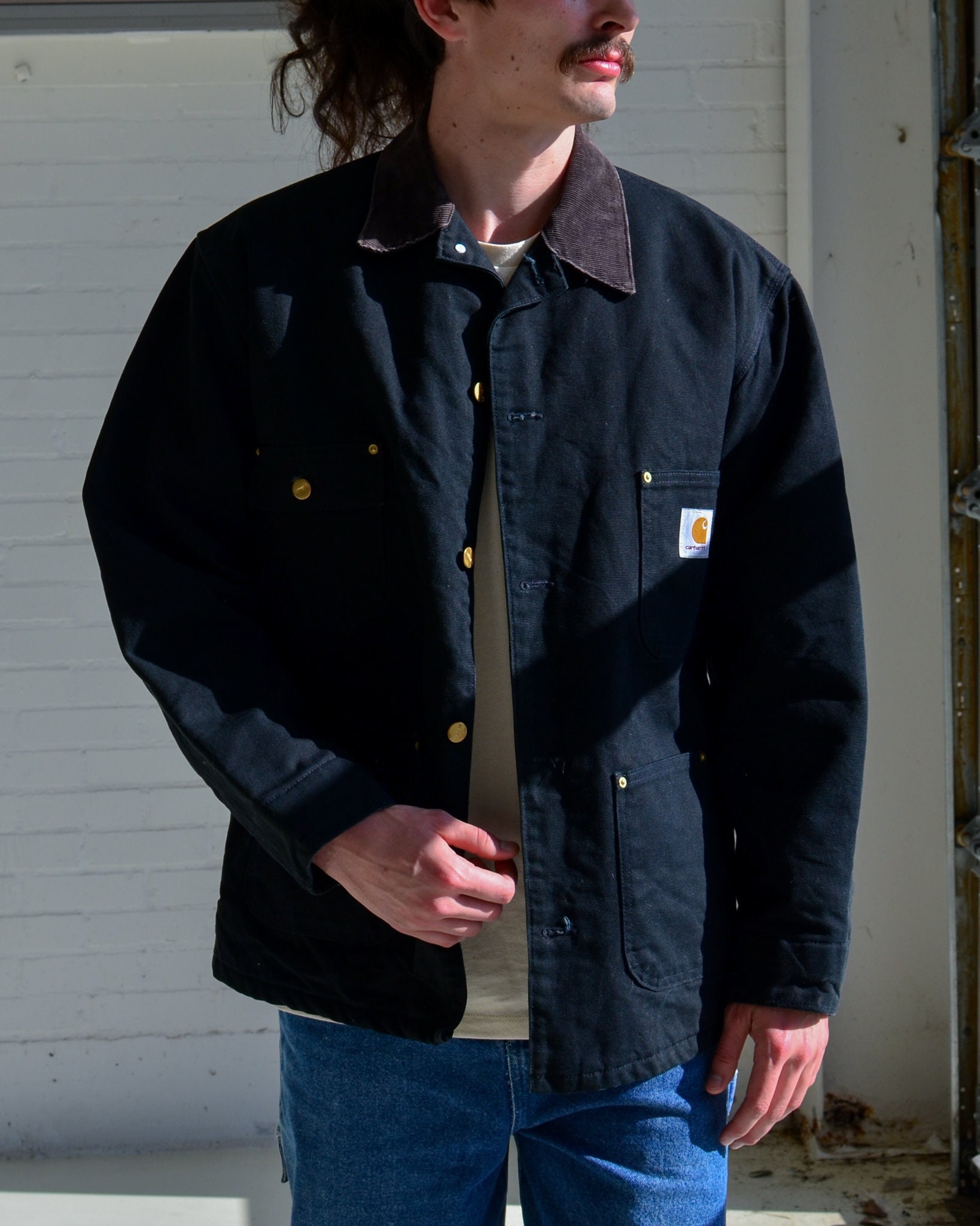 Carhartt Jacket Black - Etsy