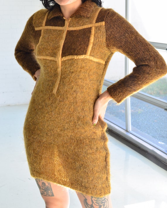 Vintage Wool Knit Dress Set x JC de Castelbajac x… - image 4