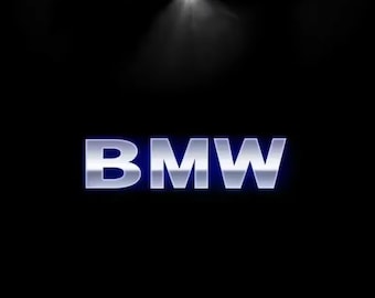 Luces de charco con proyector de logotipo LED en las puertas de BMW