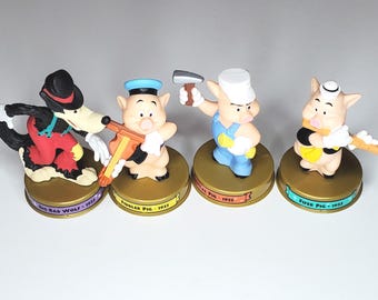 Lot De Figurines Aristochats – Duchesse, Marie, Thomas O’Malley – Collection Vintage