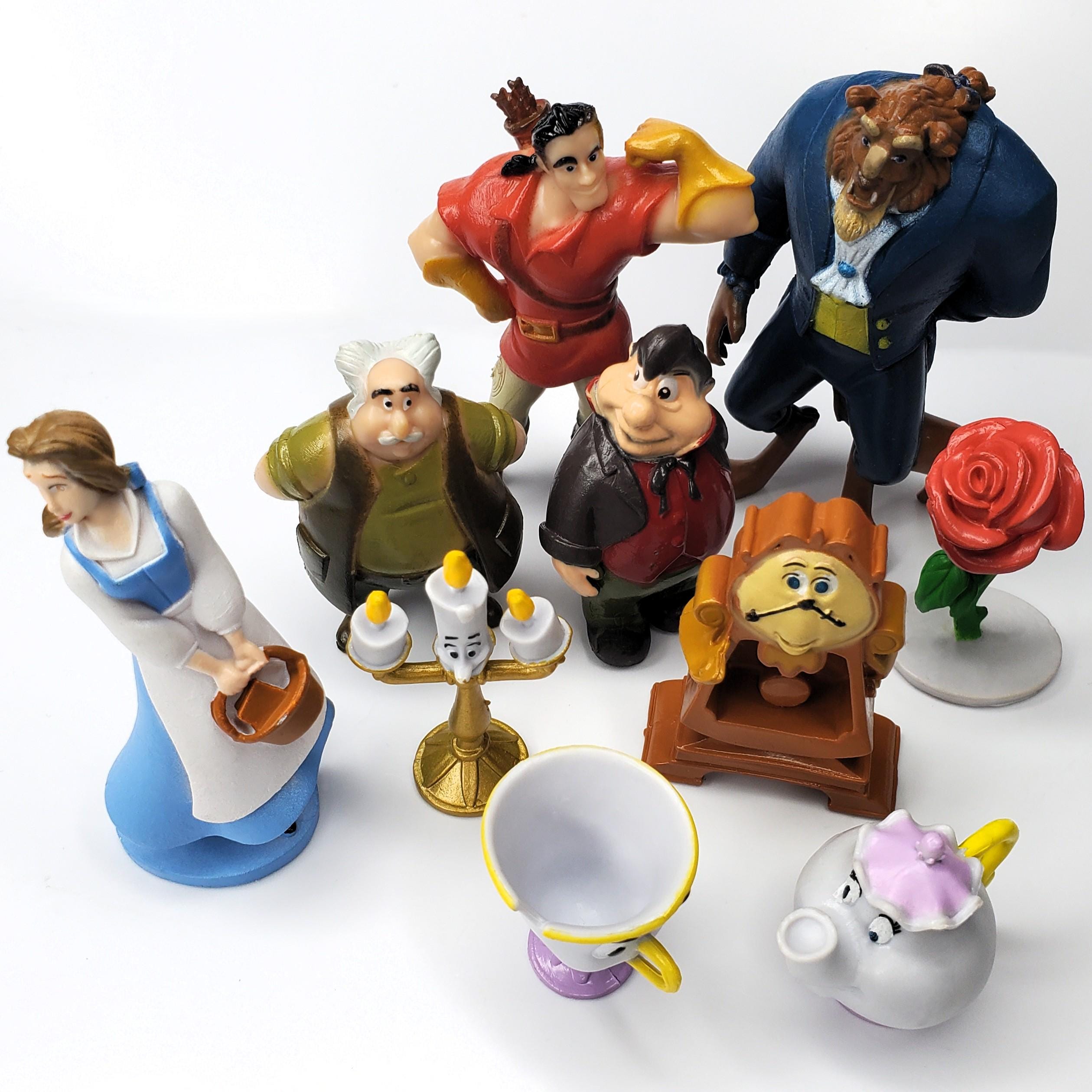 Beauty and the Beast Figures Disney Princess Belle Vinyl PVC Cake