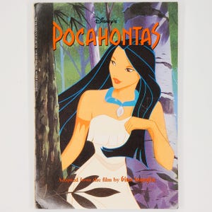 Pocahontas Book Disney Gina Ingoglia 1995 Film Adaptation 80 Pages Paperback John Smith Powhatan John Ratcliffe Percy Meeko Flik Kocoum