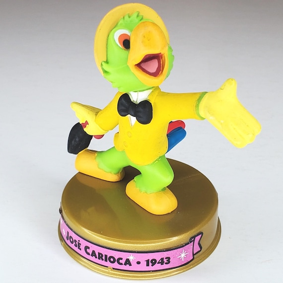 Three Caballeros Figurines Jose Carioca Panchito Pistoles Donald